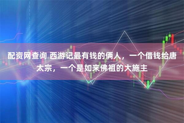 配资网查询 西游记最有钱的俩人，一个借钱给唐太宗，一个是如来佛祖的大施主